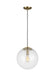 Generation Lighting Leo One Light Pendant (6801801-848)