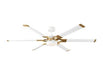 Generation Lighting Loft 62 Inch LED Ceiling Fan Matte White Finish (6LFR62RZWBBSD)