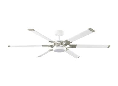 Generation Lighting Loft 62 Inch LED Ceiling Fan Matte White Finish (6LFR62RZWD)