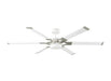 Generation Lighting Loft 62 Inch LED Ceiling Fan Matte White Finish (6LFR62RZWD)