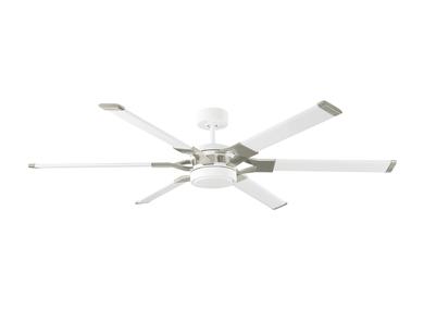 Generation Lighting Loft 62 Inch LED Ceiling Fan Matte White Finish (6LFR62RZWD)