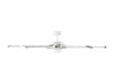 Generation Lighting Loft 62 Inch LED Ceiling Fan Matte White Finish (6LFR62RZWD)