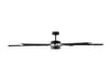 Generation Lighting Loft 72 Inch LED Ceiling Fan Midnight Black Finish (6LFR72MBKD)