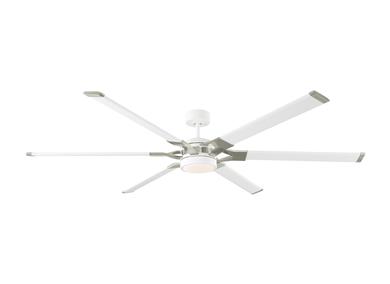 Generation Lighting Loft 72 Inch LED Ceiling Fan Matte White Finish (6LFR72RZWD)