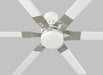 Generation Lighting Loft 72 Inch LED Ceiling Fan Matte White Finish (6LFR72RZWD)