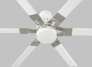 Generation Lighting Loft 72 Inch LED Ceiling Fan Matte White Finish (6LFR72RZWD)