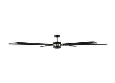 Generation Lighting Loft 96 Inch LED Ceiling Fan Midnight Black Finish (6LFR96MBKD)