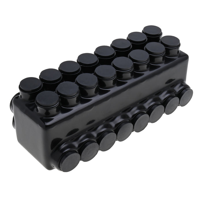 NSI 600 MCM - 6 AWG Stacked Polaris Insulated Multi-Tap Connector 16-Port [Double Sided Entry] (IPLDS600-16)