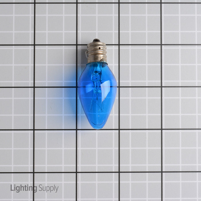 C7130v Standard 7C7/TB130 7W C7 Incandescent Bulb 130V E12 Base — Lighting Supply