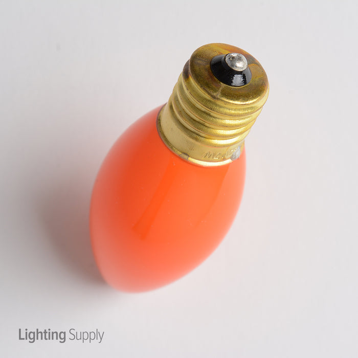 Bulbed Stringer Standard 7C9N/CO130 7W C9 Incandescent Bulb 130V E17 Base — Lighting Supply