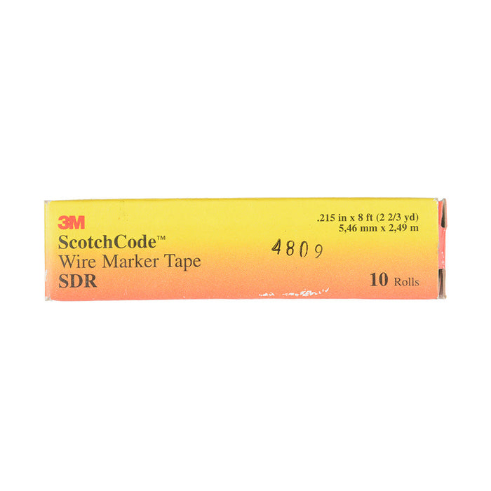 3M - 09371 Scotchcode Wire Marker Tape Refill Roll SDR 2 (7000058256)