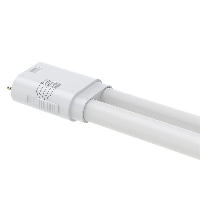 Sunlite FT/LED/17W/22.5"/85S Hybrid 17W LED PLL Bulb 2G11 Base CCT Selectable 3000K/3500K/4000K/5000K/6500K 120/277V 83 CRI Dimmable (70001-SU)