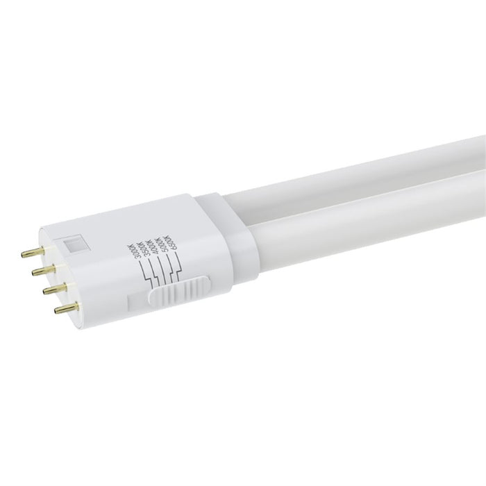 Sunlite FT/LED/17W/22.5"/85S Hybrid 17W LED PLL Bulb 2G11 Base CCT Selectable 3000K/3500K/4000K/5000K/6500K 120/277V 83 CRI Dimmable (70001-SU)