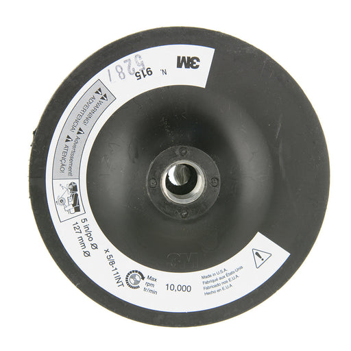 3M - 05680 Disc Pad Holder 915 5 Inch X 1/8 Inch X 3/8 Inch 5/8-11 Internal (7000120889)