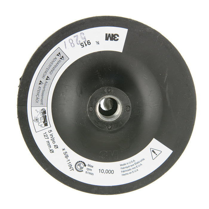 3M - 05680 Disc Pad Holder 915 5 Inch X 1/8 Inch X 3/8 Inch 5/8-11 Internal (7000120889)