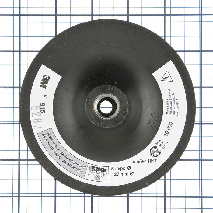 3M - 05680 Disc Pad Holder 915 5 Inch X 1/8 Inch X 3/8 Inch 5/8-11 Internal (7000120889)