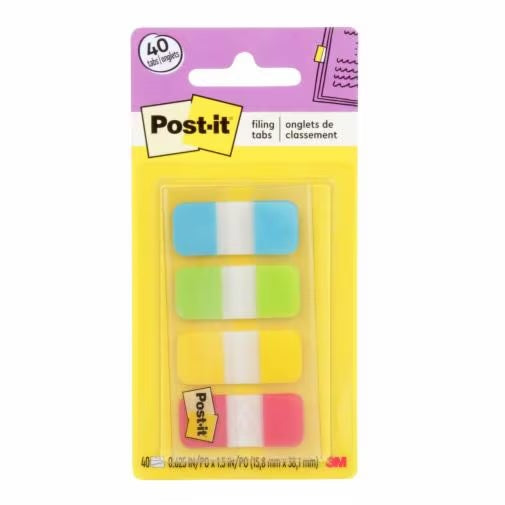 3M - 36138 Post-It Tabs 676-Alyr .625 Inch X 1.5 Inch 158 Mm X 381 Mm (7010332170)