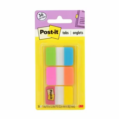 3M - 36870 Post-It Tabs 686-Alopryt 1 Inch X 1.5 Inch 254 Mm X 381 Mm (7010332299)