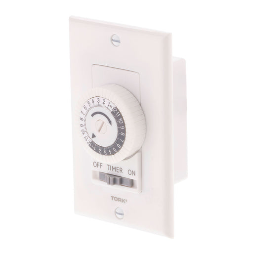 NSI 24-Hour In-Wall Mechanical Time Switch 20A 125V White 30 Minute Tabs (701U)