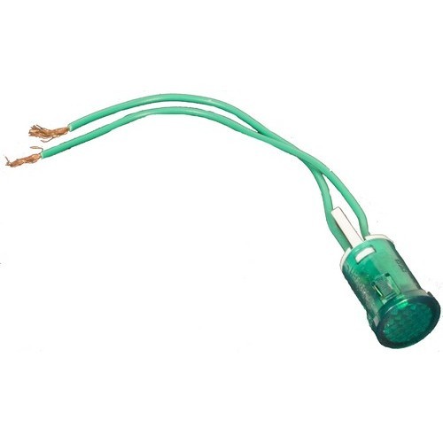 MORRIS Green Round Pilot Lamp 24VDC (70326)