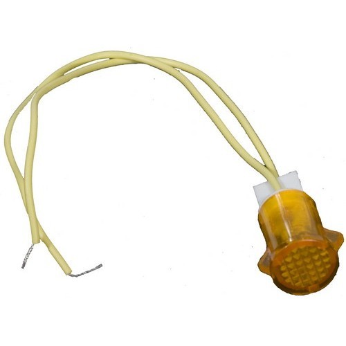 MORRIS Amber Round Pilot Lamp 24VDC (70328)