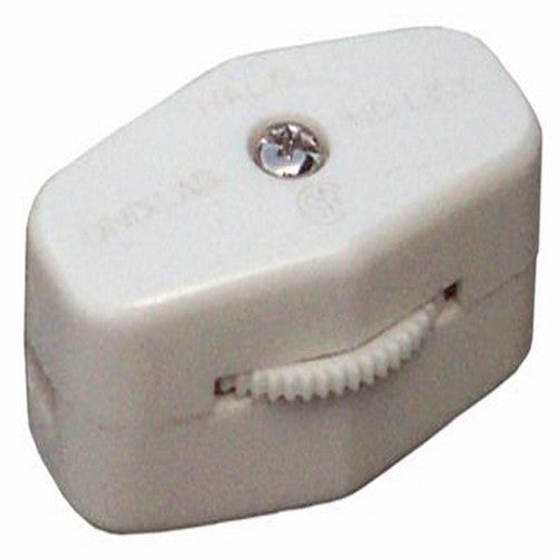 MORRIS White Rotary Cord Switch (70451)