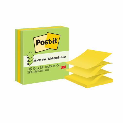 3M - 34499 Post-It Pop-Up Notes 3301-3Au-Ff 3 Inch X 3 Inch 76 Mm X 76 Mm (7100097986)