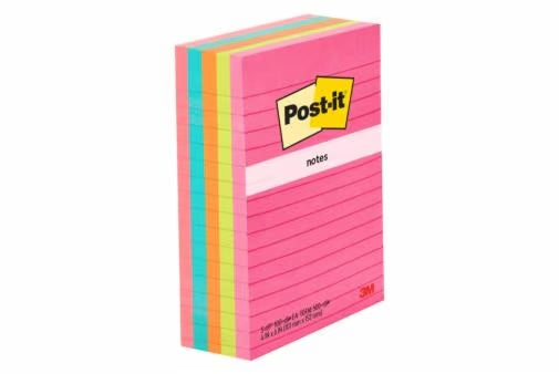 3M - 41826 Post-It Notes 660-5Ant 4 Inch X 6 Inch 101 Mm X 152 Mm (7100142989)