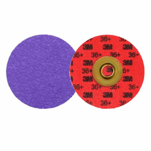 3M Cubitron 3 Roloc Durable Edge Disc 1184F 36+ YF-Weight TSM Purple 3 Inch Die RS300VM (3M-7100331744)