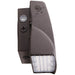 MORRIS Slim Adjustable LED Wall Pack Wattage/CCT Selectable 15W/20W/30W 3000K/4000K/5000K 120-277V Bronze (71152C)