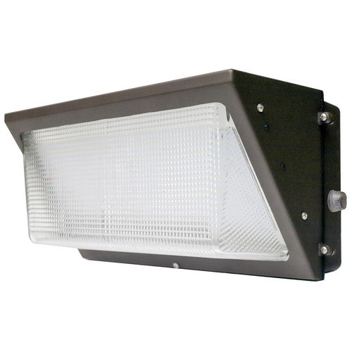 MORRIS Large LED Wall Pack 120W 120-277V 5000K 15617Lm Bronze With Photocontrol (71440D)
