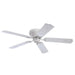 Westinghouse 48 Inch Ceiling Fan White Finish White ABS Blades (7217200)