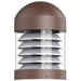 MORRIS Bollard Louvered Dome Top 12-22W 3000K/4000K/5000K (72312)