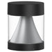 MORRIS LED Bollard Round Flat Top Wattage/CCT Selectable 12W/16W/22W 3000K/4000K/5000K 2923Lm 120-277V Black (72333)