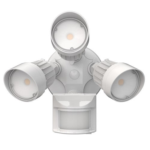 MORRIS 3 Head Security Light With Sensor 5000K White (72571A)