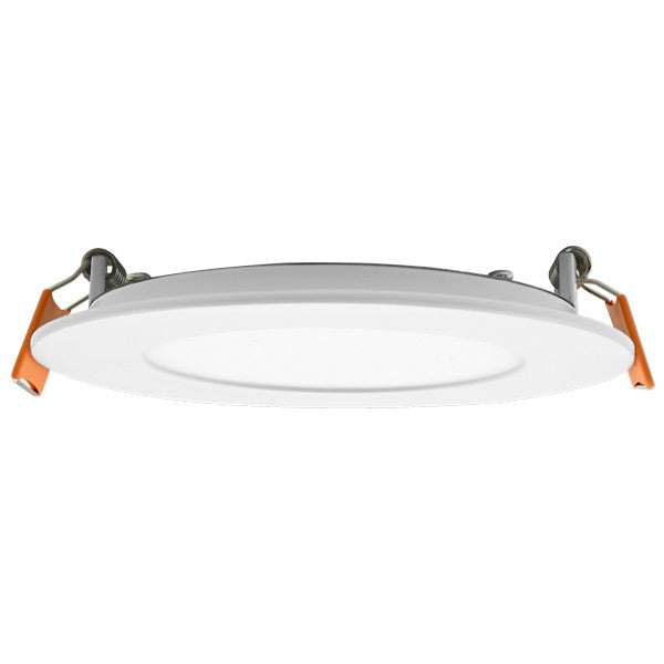 MORRIS 4 Inch LED Wafer Downlight 9W CCT Selectable 2700K/3000K/3500K/4000K/5000K 120V 90 CRI White (72680C)