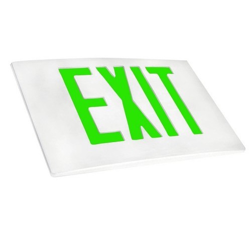 MORRIS Extra Plate Green Letter White Face Aluminum (73385)