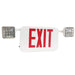 MORRIS Red LED White Combination Exit/Emergency Light (73462)