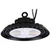 MORRIS LED Specification Grade UFO High Bay Wattage Selectable 160W/200W/240W 5000K 200-480V Black (74103C)