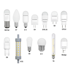 Sylvania LED1C7830BL C7 1W 80 CRI 30Lm 3000K 15000 Life (74673)