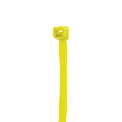 NSI 7.5 Inch Fluorescent Green Tie 50 Pound Minimum Tensile Strength 100 Per Bag (750-18)