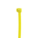 NSI 7.5 Inch Fluorescent Green Tie 50 Pound Minimum Tensile Strength 100 Per Bag (750-18)