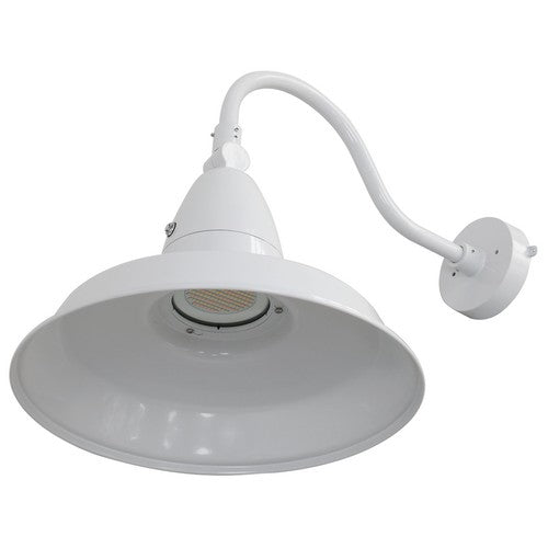 MORRIS LED Gooseneck 35W CCT Selectable 3000K/4000K/5000K 120-277V White (75123B)