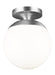 Generation Lighting Leo One Light Wall/Ceiling Semi-Flush Mount (7518-04)