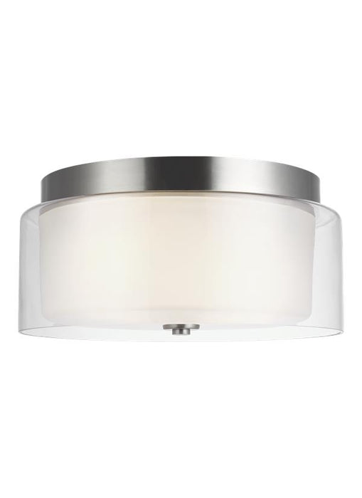 Generation Lighting Elmwood Park Two Light Ceiling Flush Mount (7537302-962)