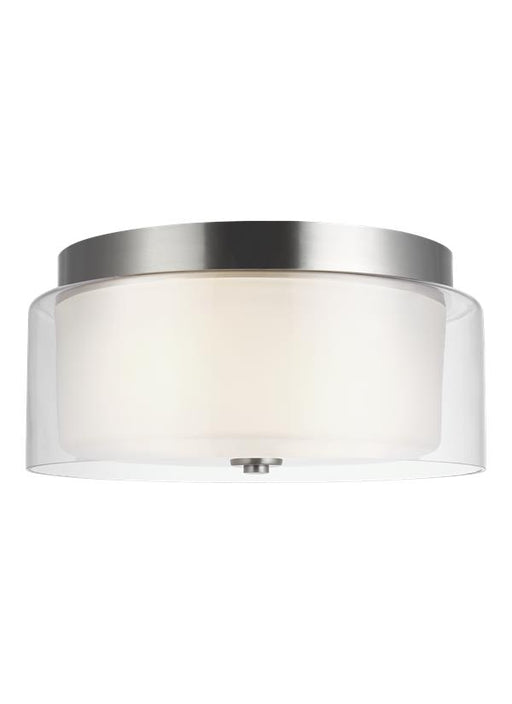 Generation Lighting Elmwood Park Two Light Ceiling Flush Mount (7537302-962)