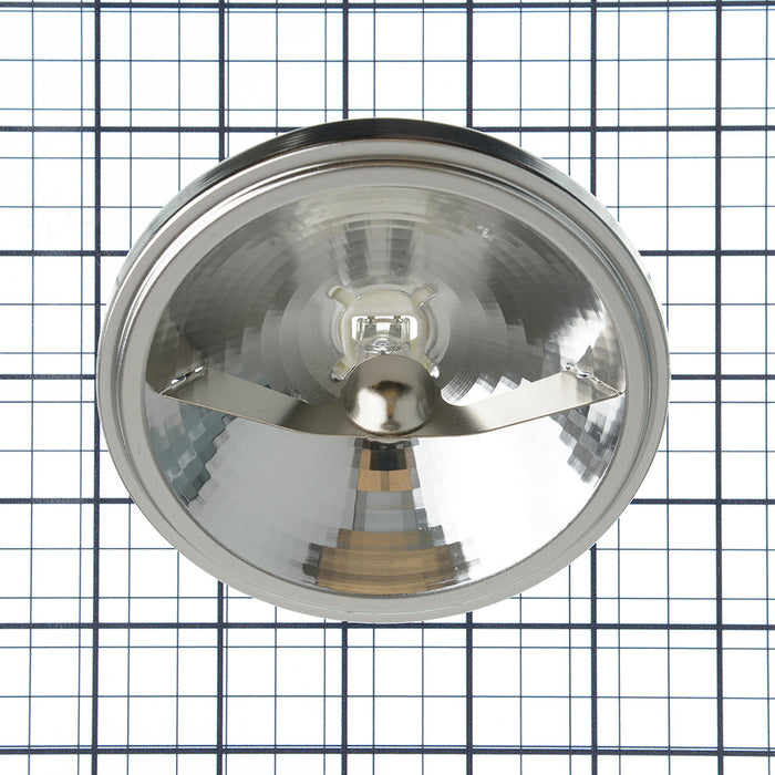 Osram 55125 75W Halogen AR111 Bulb 3000K 880Lm 12V 6 Degree Beam Spread G53 Base Clear (75AR111/SP6)