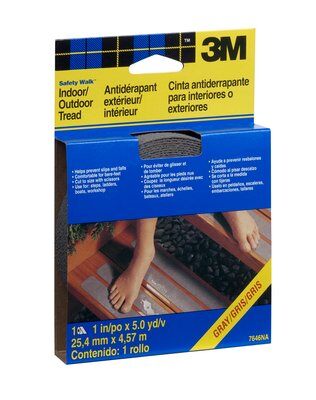 3M - 59442 Safety-Walk Slip Resistant Tape 370G-R1X180 1 Inch X 15 Foot Grey (7100173157)