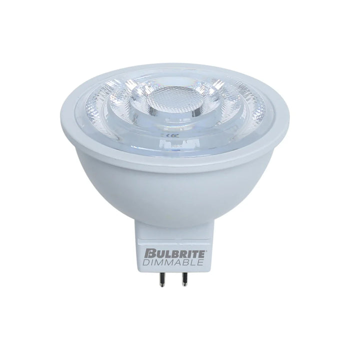 Bulbrite LED6MR16FL40/50/930/J/D/5 6W LED MR16 Bulb GU5.3 Base 500Lm 3000K 90 CRI 12V Dimmable (771086)
