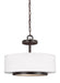 Generation Lighting Nance Two Light Semi-Flush Convertible Pendant (7728002-710)